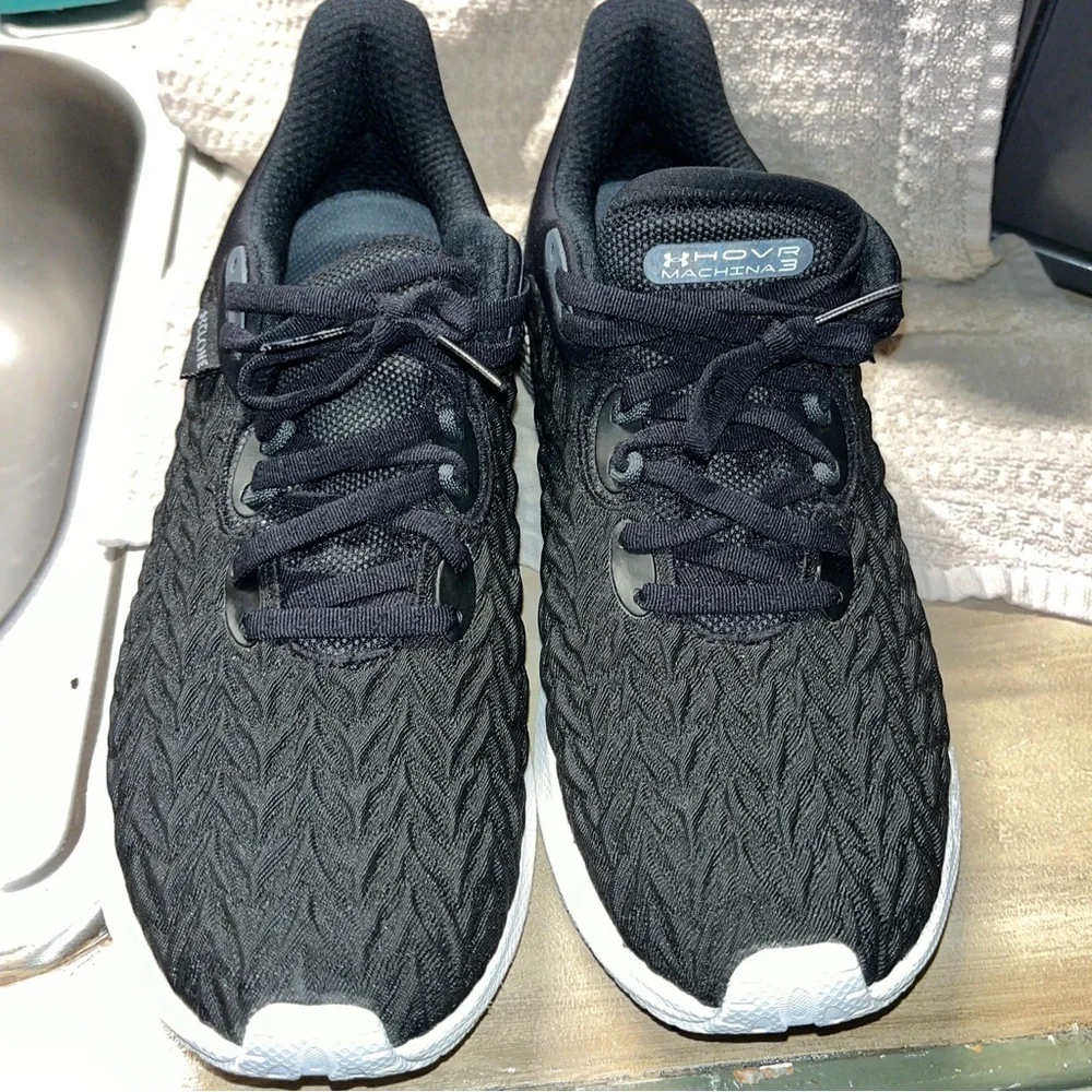 Under Armour HOVR Machina 3 Clone UA Black White‎ Men Road Running 3026729-003
